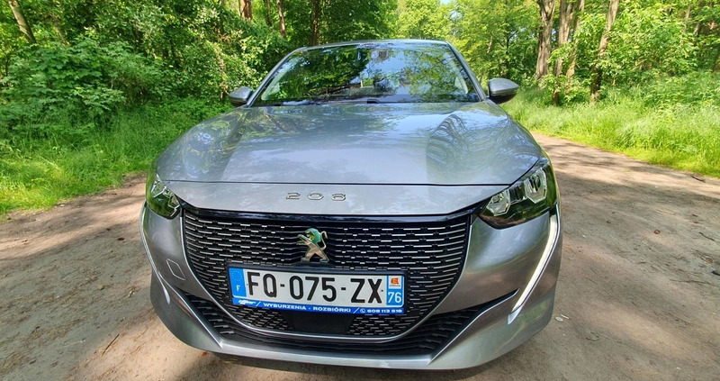 Peugeot 208 cena 91880 przebieg: 15000, rok produkcji 2020 z Elbląg małe 326
